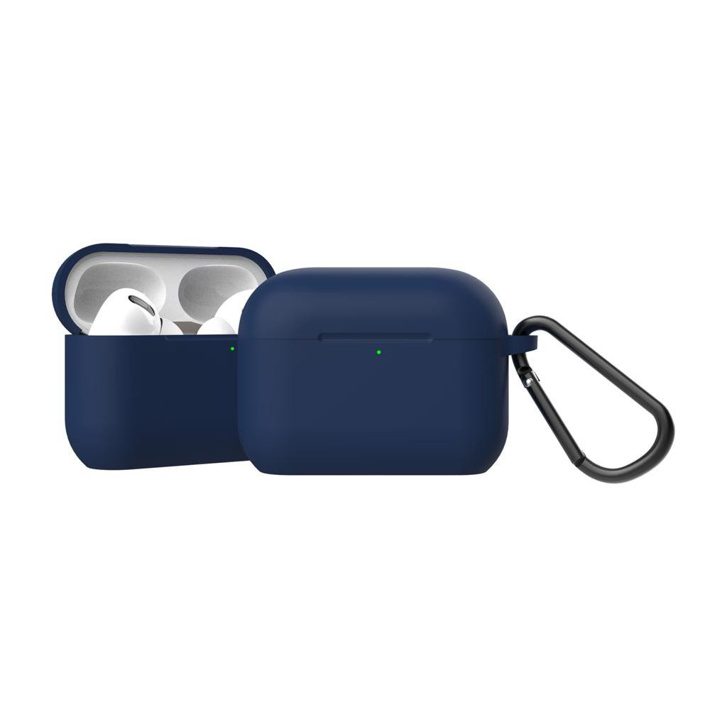 GREEN LION AIRPODS 4 BERLIN SERIES SILICONE CASE BLUE GNBRLARPD4BL