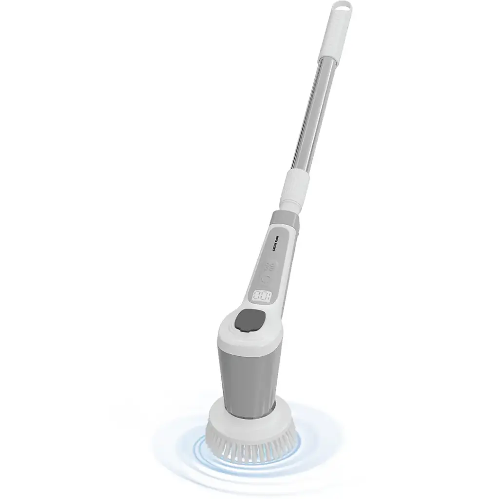 GREEN LION SONIC SPINNER 5 IN 1 ELECTRIC SPIN SCRUBBER WHITE GNSONSCRUBWH
