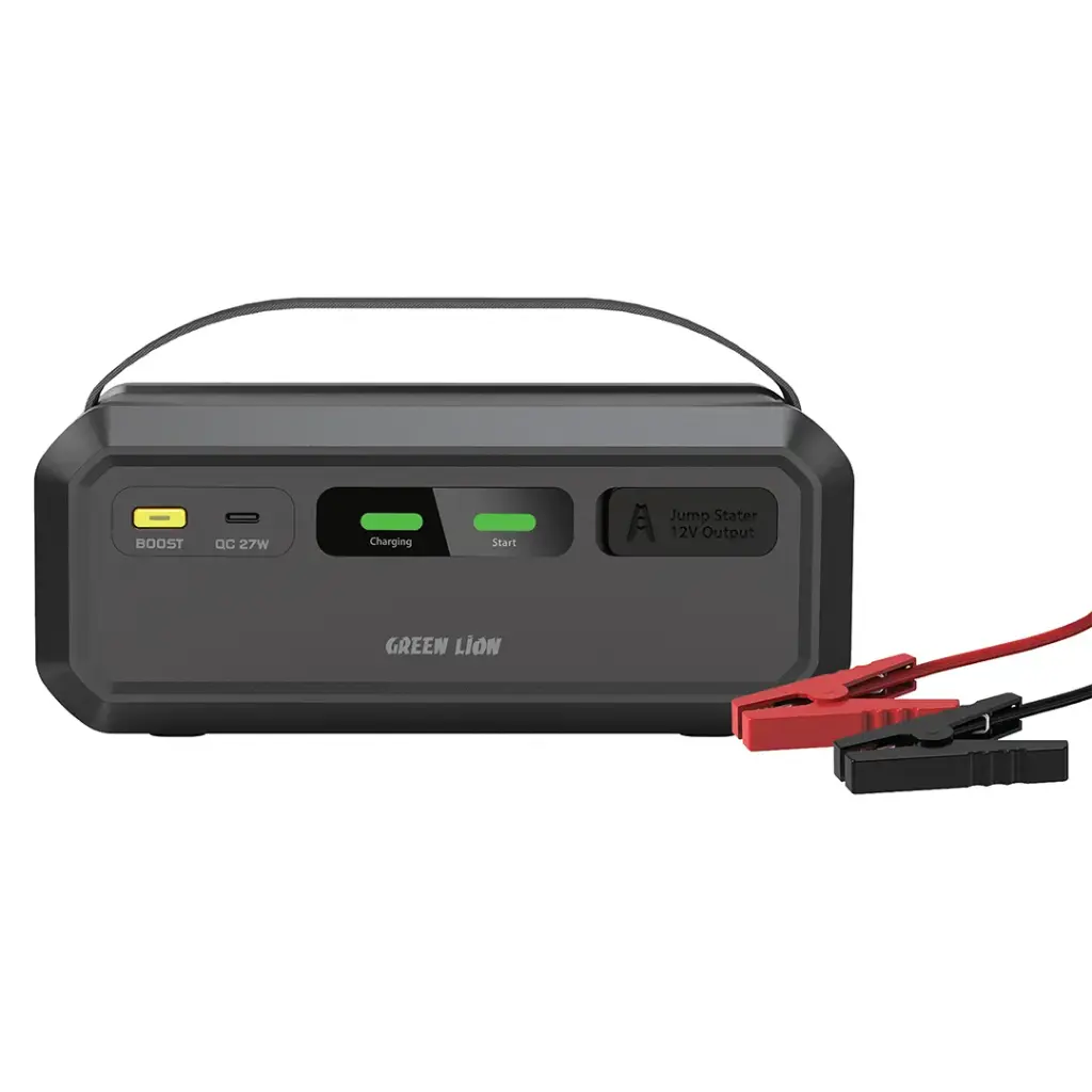 GREEN LION SUPER CAPACITOR 12V JUMP STARTER BLACK GNSPRCTRJPBK