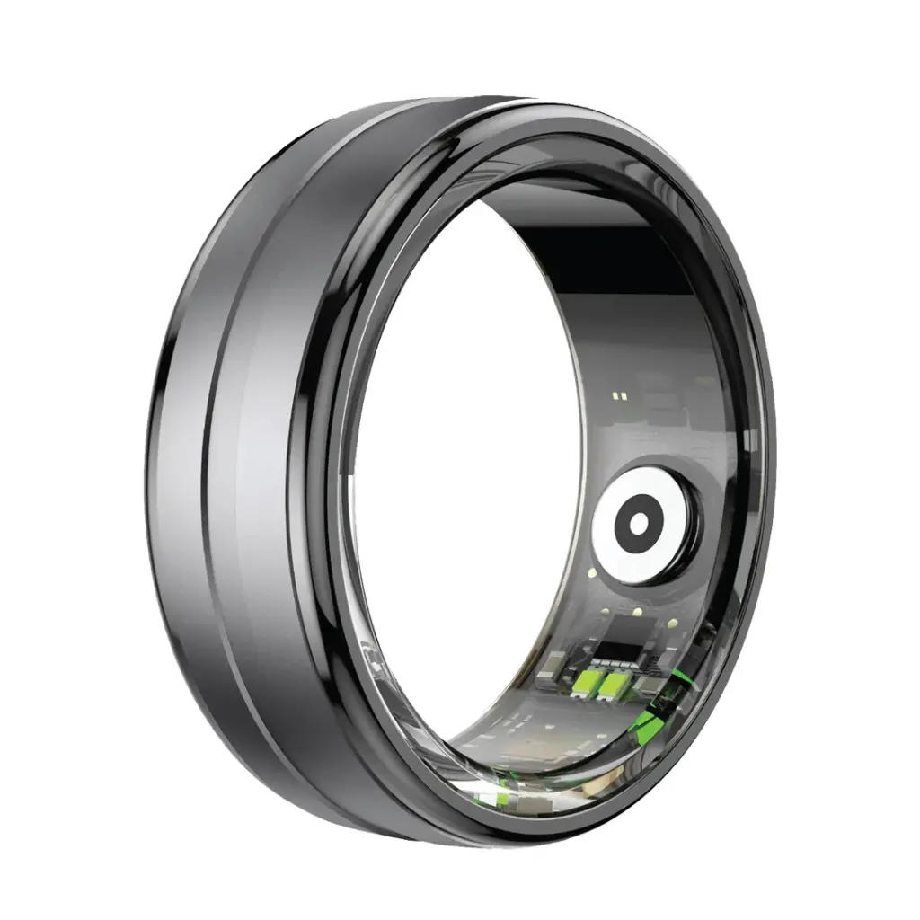 GREEN LION SMART HEALTH TRACKER RING SIZE 8 BLACK GNSRING8BK