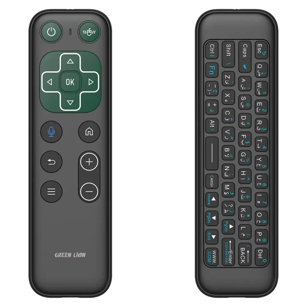 GREEN LION WIRELESS REMOTE WITH KEYBOARD AND MOUSE BLACK GNWIRKYMS5BK thumbnail 2