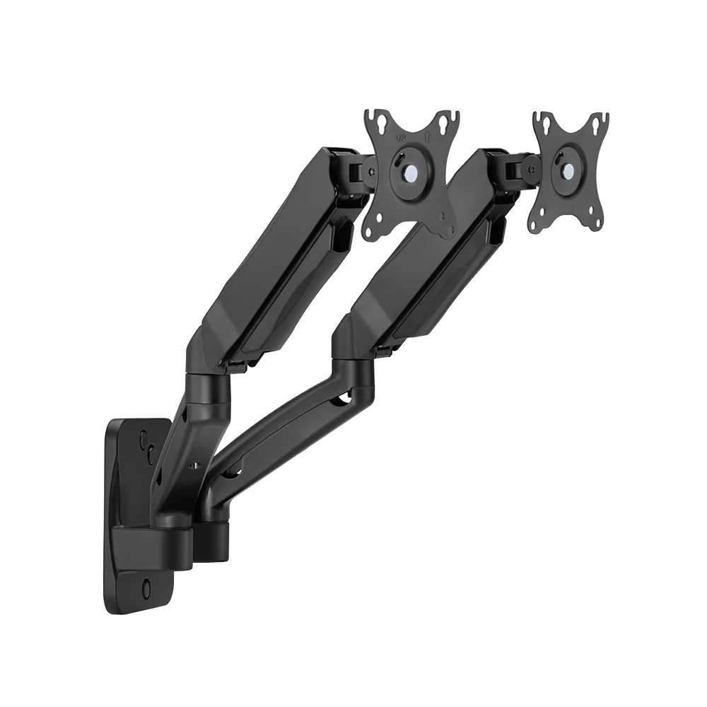 GameOn Economy Spring-Assisted Wall-Mounted Dual Monitor Arm (GO-5008) - Adjustable and Space-Saving Design thumbnail 7