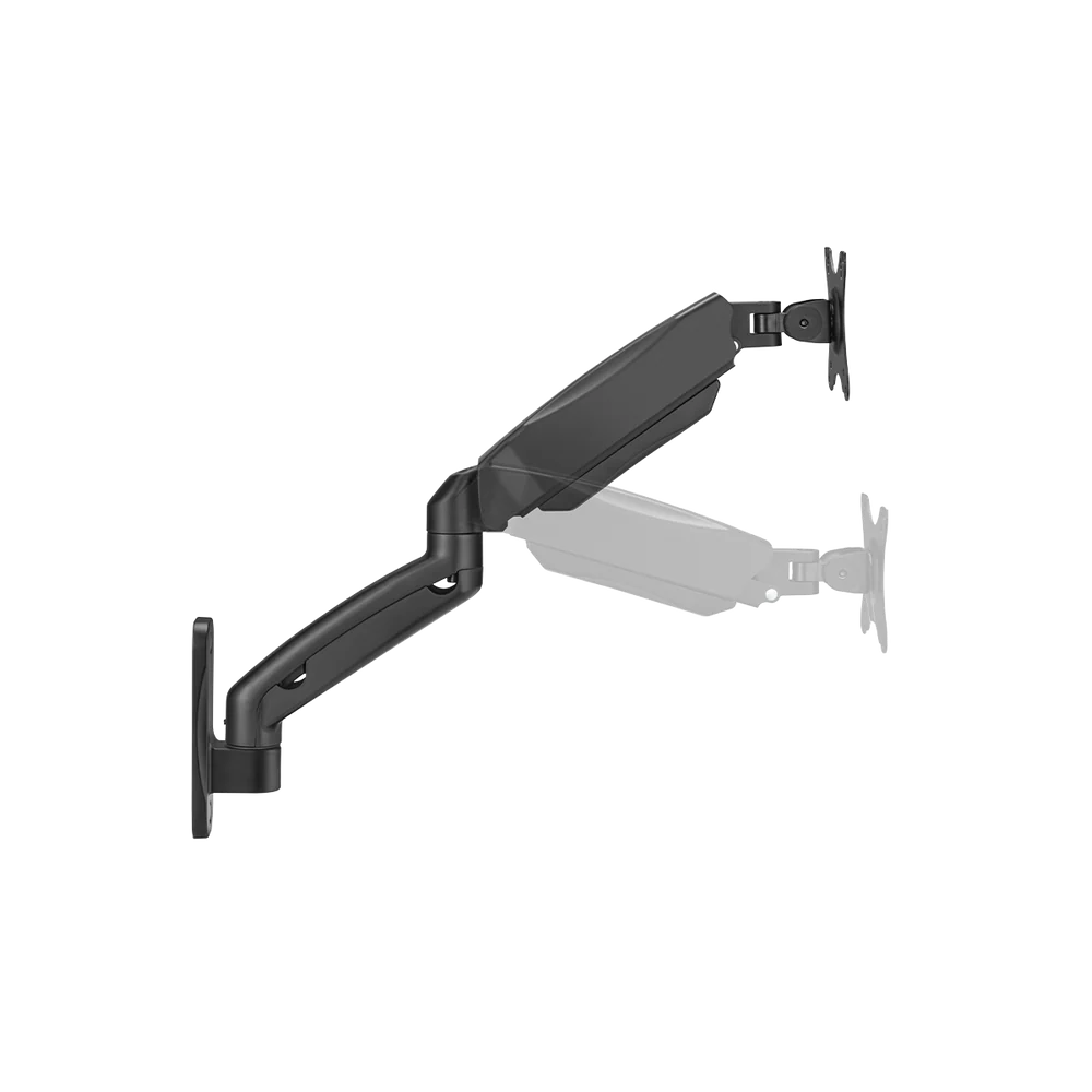 GAMEON ECONOMY SPRING ASSISTED WALL MOUNTED SINGLE MONITOR ARM GO-5015 thumbnail 5