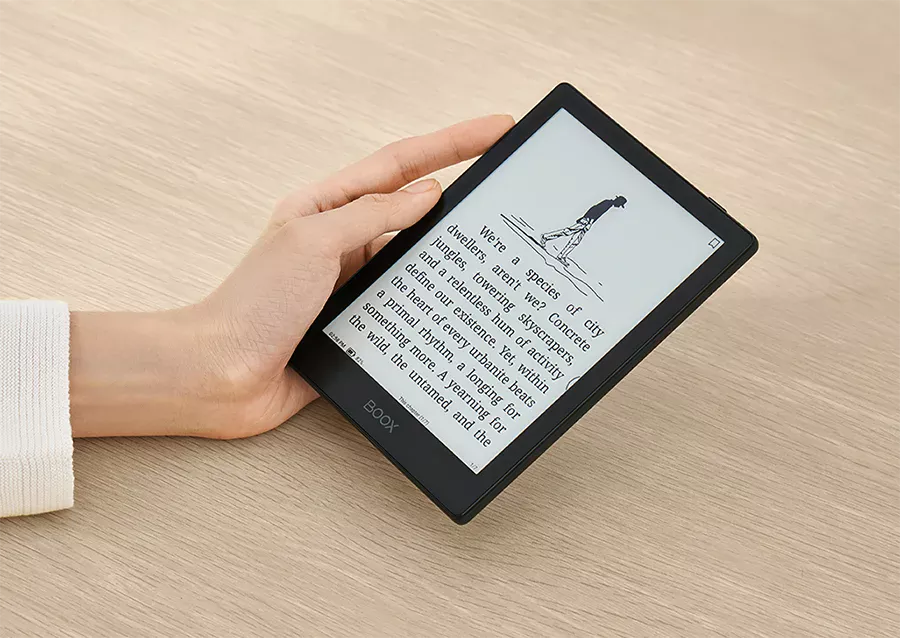 BOOX Go 6 eBook Reader - 6-Inch E-Ink Display, 2GB RAM, 32GB Storage (Black) thumbnail 2
