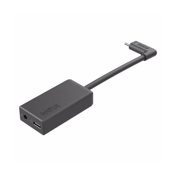 GOPRO HERO CAMERA 3.5MM MIC ADAPTER BLACK AAMIC-001