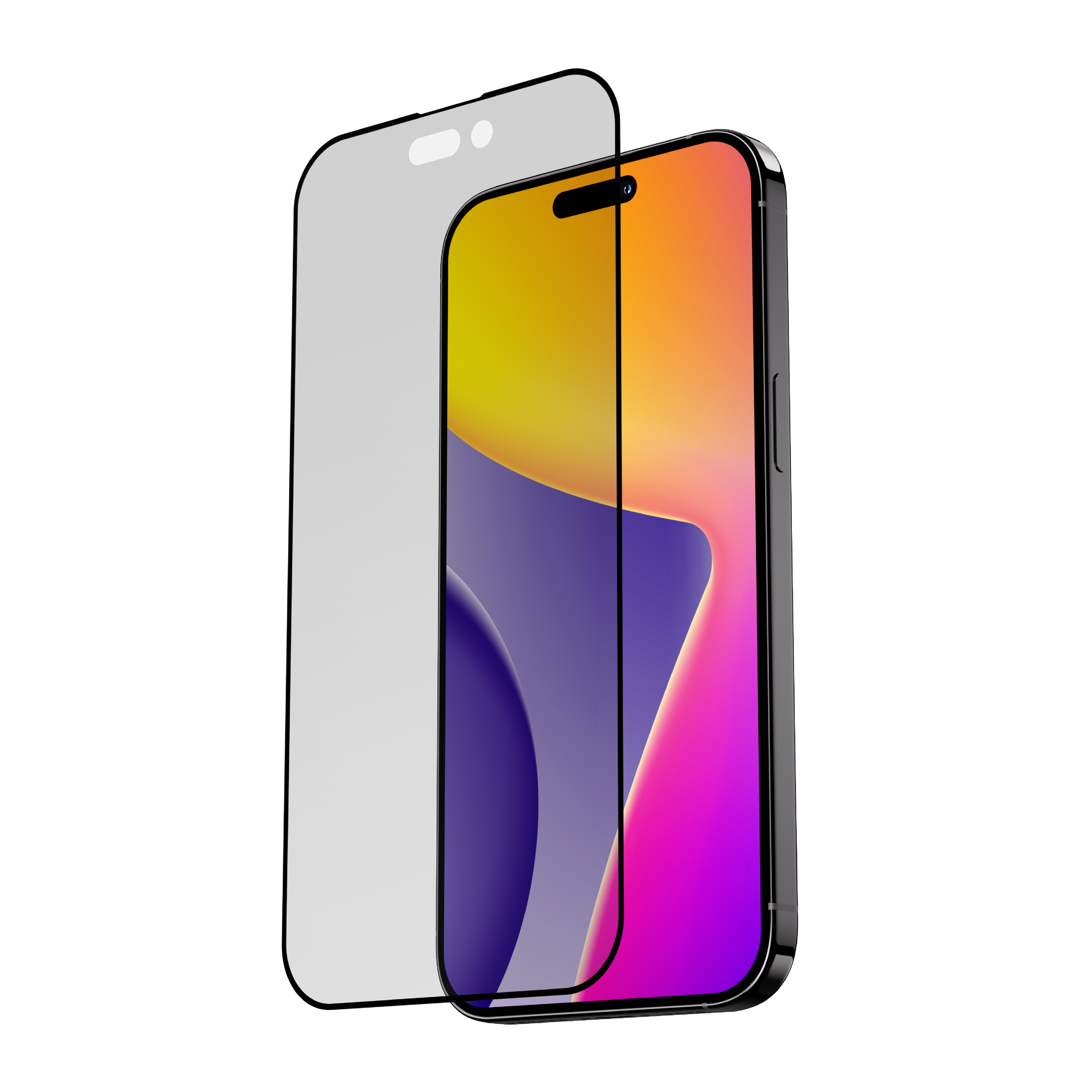 BLUPEBBLE IPHONE 17 PRO MAX GRAPHENE ROCK SERIES TEMPERED GLASS 2.5D MATTE BP-ROCKIP17MAXAP-MT