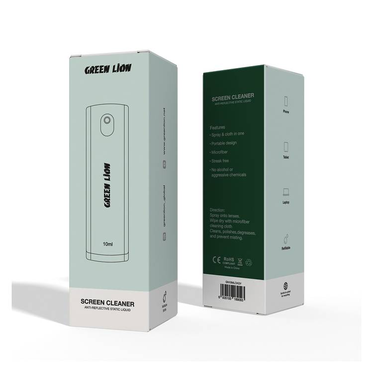 GREEN LION SCREEN CLEANER 10ML GRAY GN10MLCKGY
