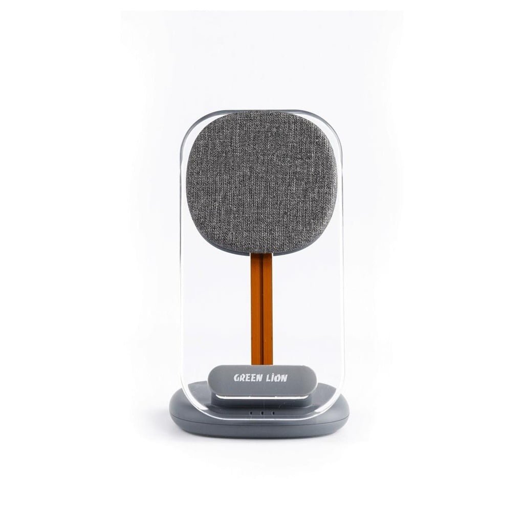 GREEN LION 3 IN 1 FABRIC WIRELESS CHARGER 15W GREY GN3N1FAWIRCGY thumbnail 2