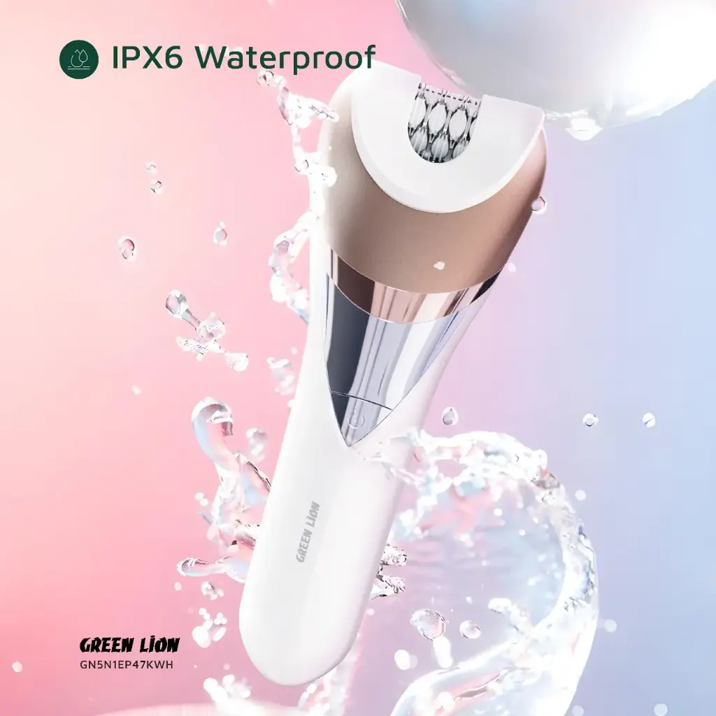 GREEN LION 5 IN 1 CORDLESS EPILATOR KIT WHITE GN5N1EP47KWH thumbnail 8