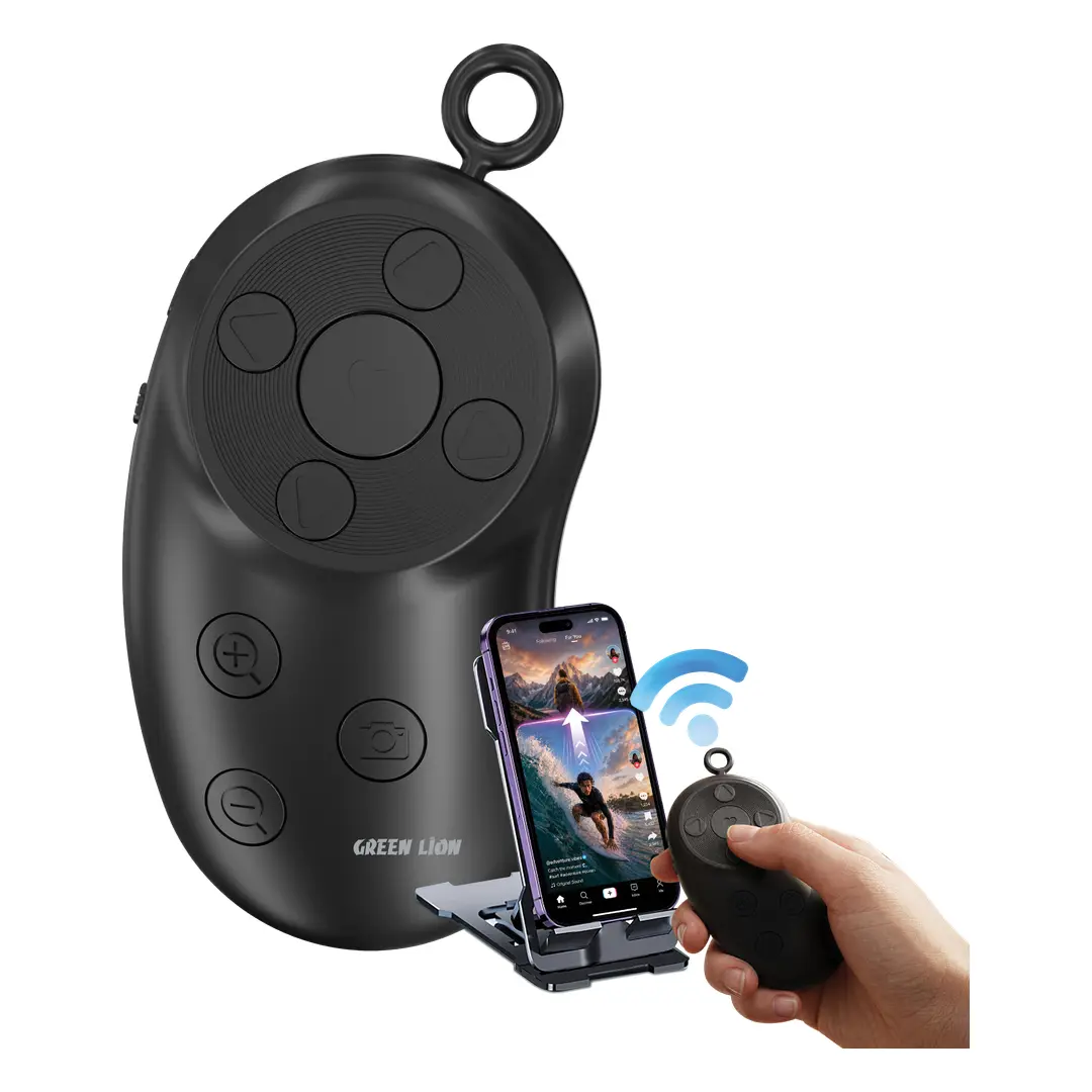 GREEN LION AIR SCROLL SMART WIRELESS REMOTE BLACK GNAIRWIRMTBK thumbnail 2