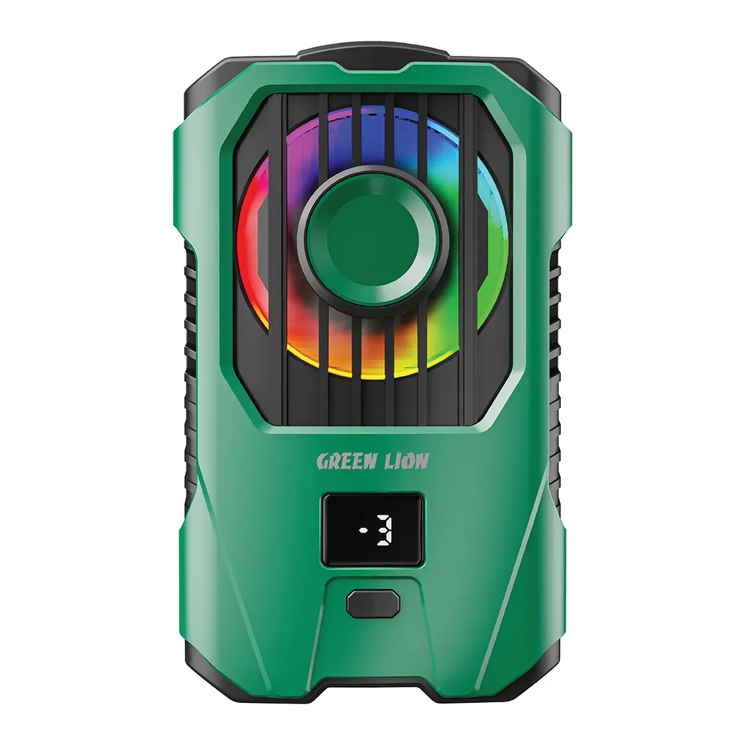 GREEN LION ANTARCTICA CLIP ON PHONE COOLER GREEN GNANTPCOOLGN