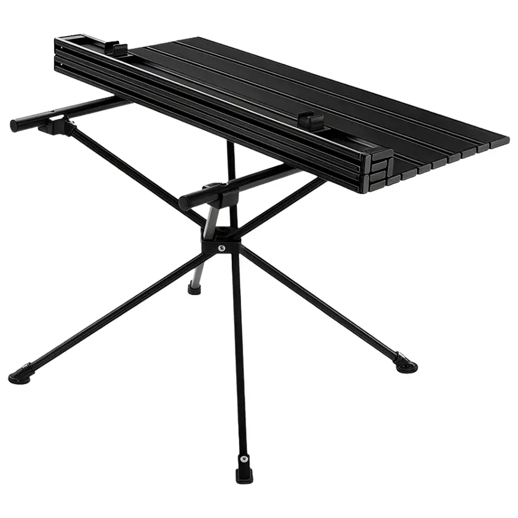 GREEN LION CAMP T2 FOLDABLE CAMPING TABLE BLACK GNCAMP2TBBK thumbnail 3