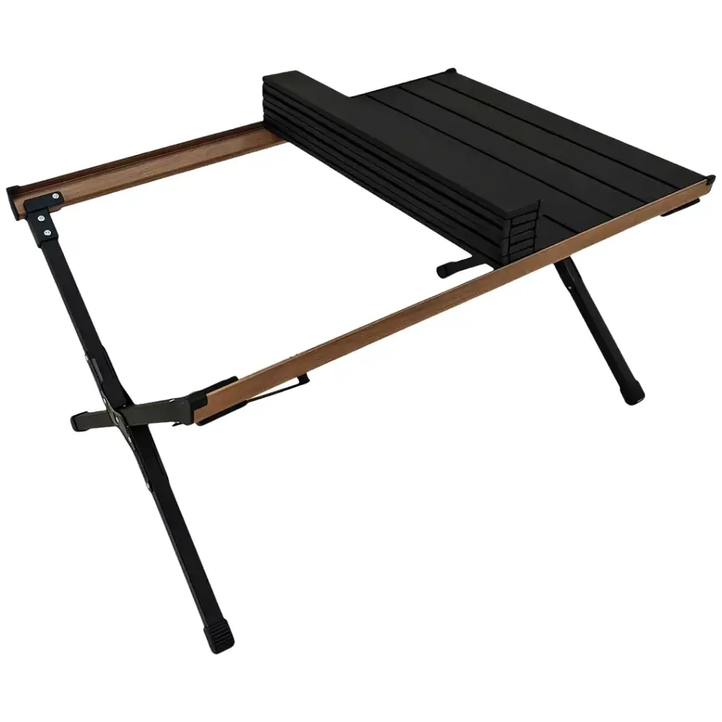 GREEN LION CAMP T3 FOLDABLE CAMPING TABLE BLACK GNCMPT3FTBBK thumbnail 2