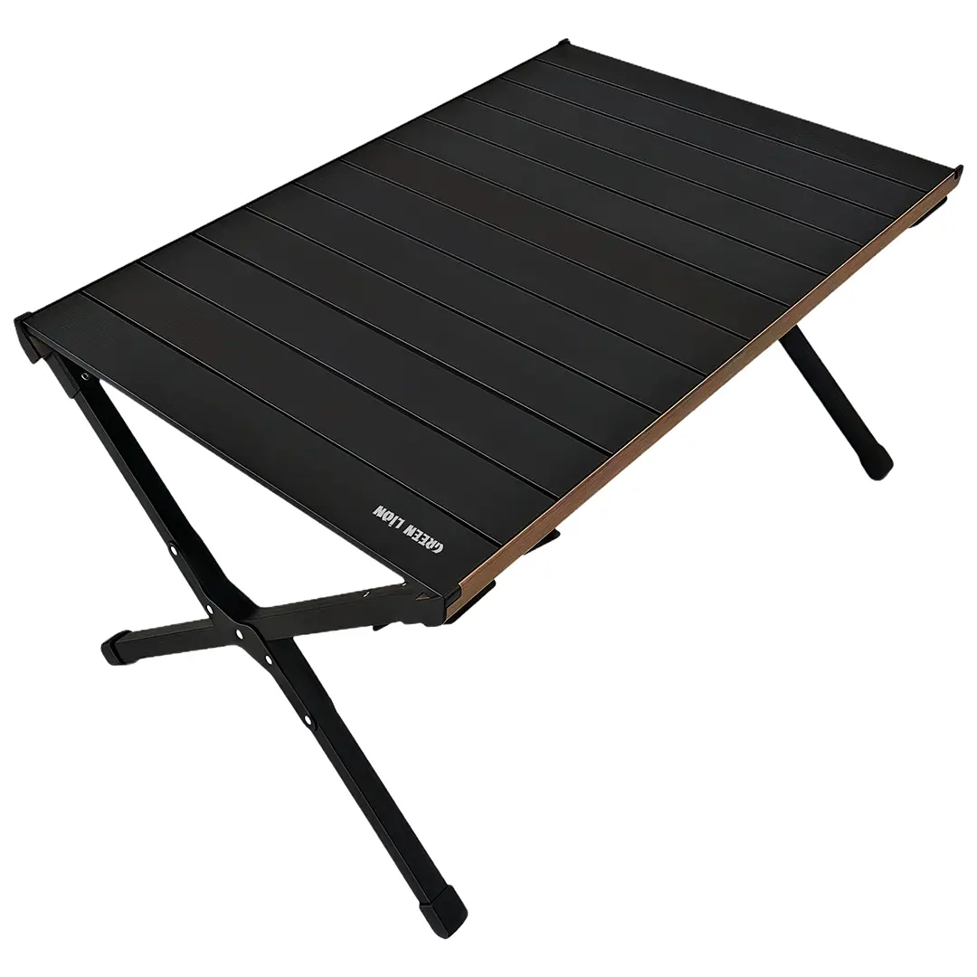 GREEN LION CAMP T3 FOLDABLE CAMPING TABLE BLACK GNCMPT3FTBBK