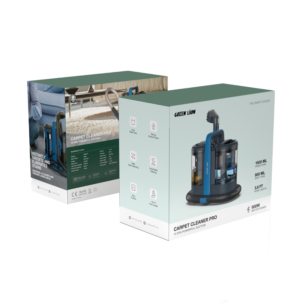 GREEN LION CARPET CLEANER PRO BLUE GNCRCL600WBL thumbnail 2