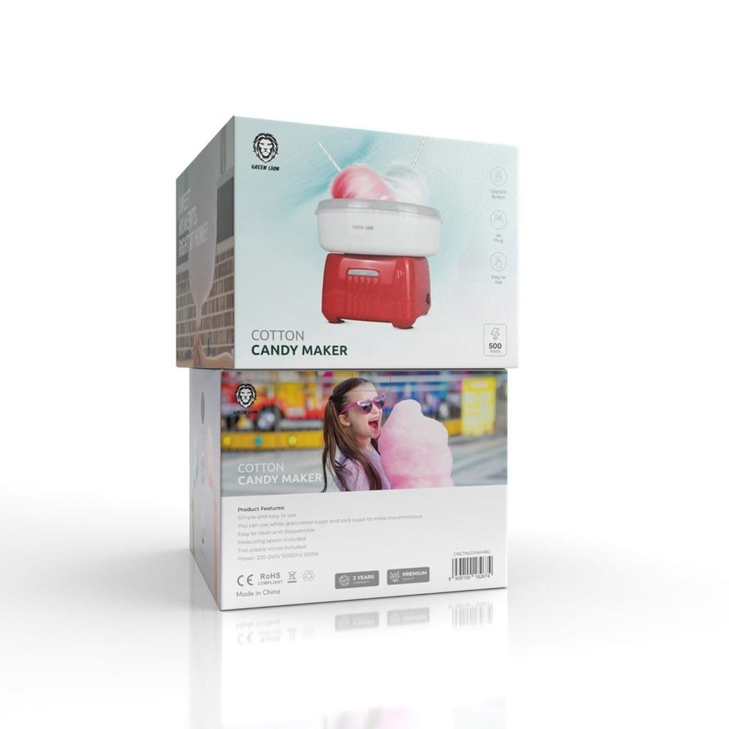 GREEN LION COTTON CANDY MAKER WHITE GNCTNCDYWHRD thumbnail 3