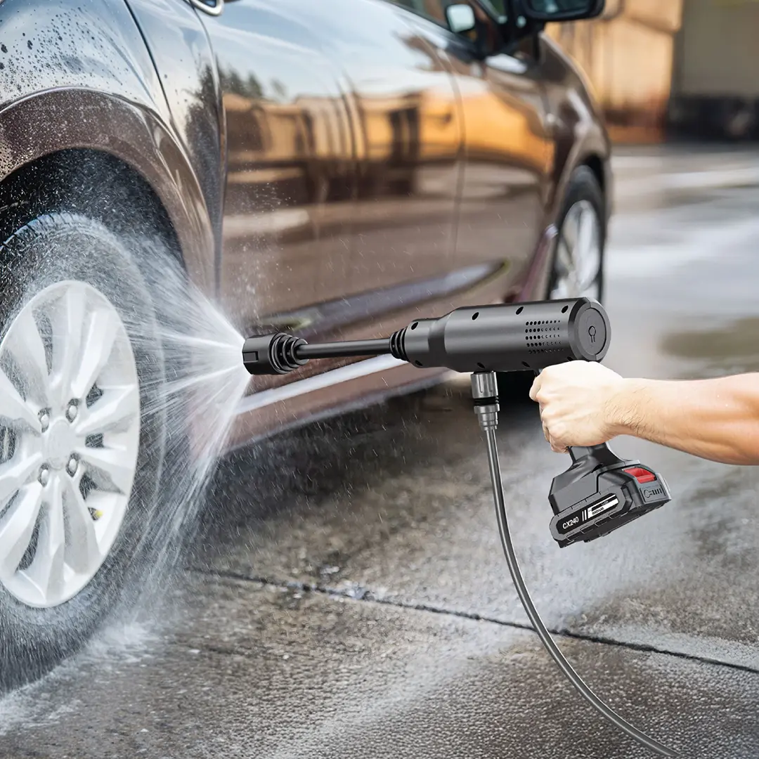 GREEN LION CX240 CORDLESS PRESSURE WASH GUN BLACK GNC240WGUNBK thumbnail 2