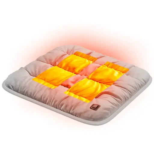 GREEN LION ELECTRIC HEAT PAD HEATED SEAT CUSHION GRAY GNHTCUSHNGY