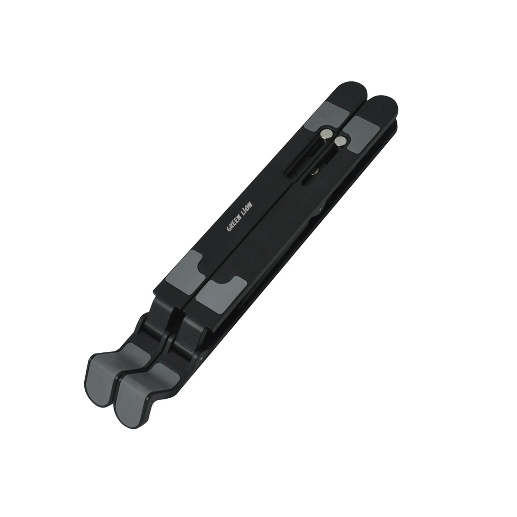 GREEN LION FOLDABLE LAPTOP STAND 7 TILTS BLACK GNFOLAPSTBK thumbnail 3