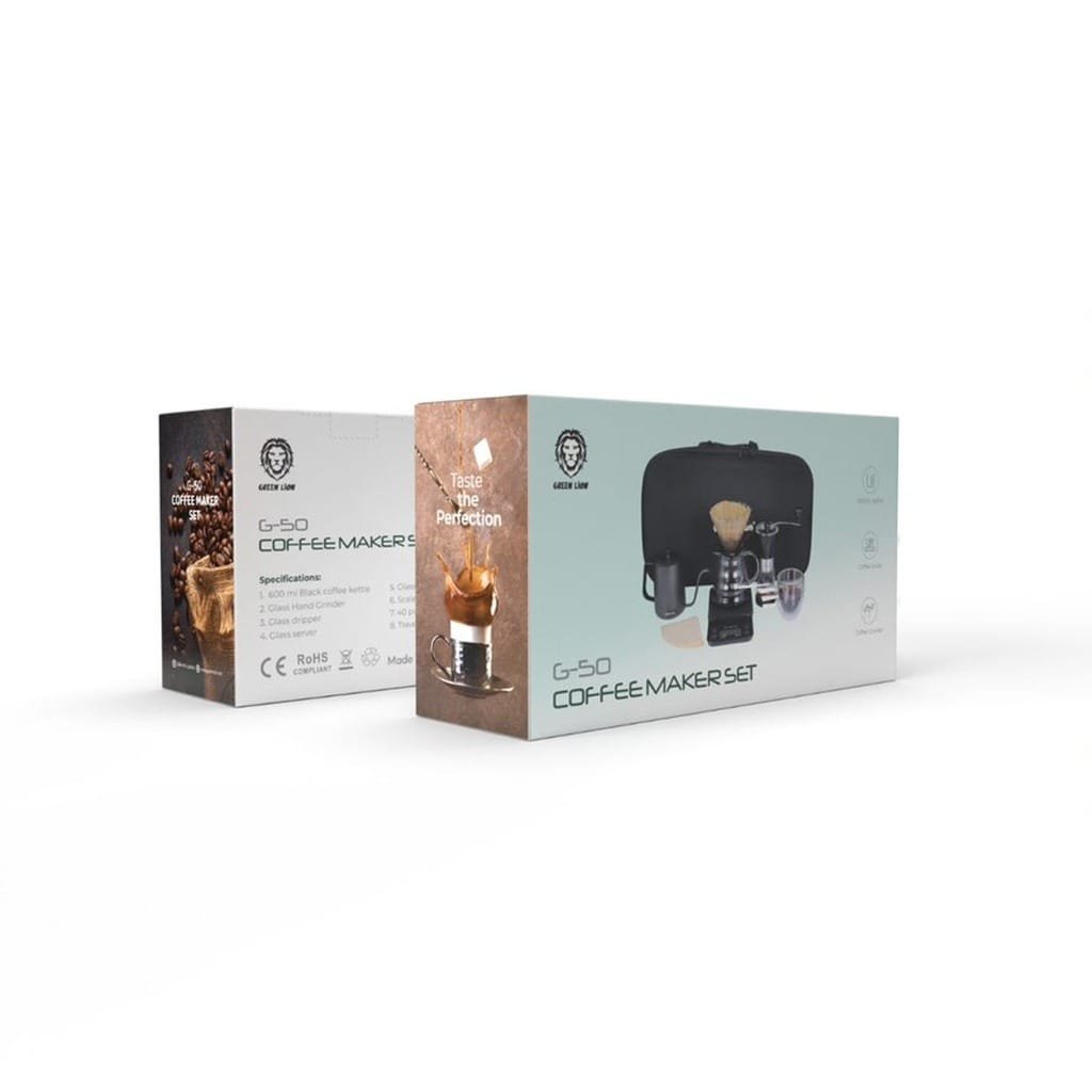 GREEN LION G50 COFFEE MAKER SET 600ML BLACK GNG50COFFST thumbnail 2
