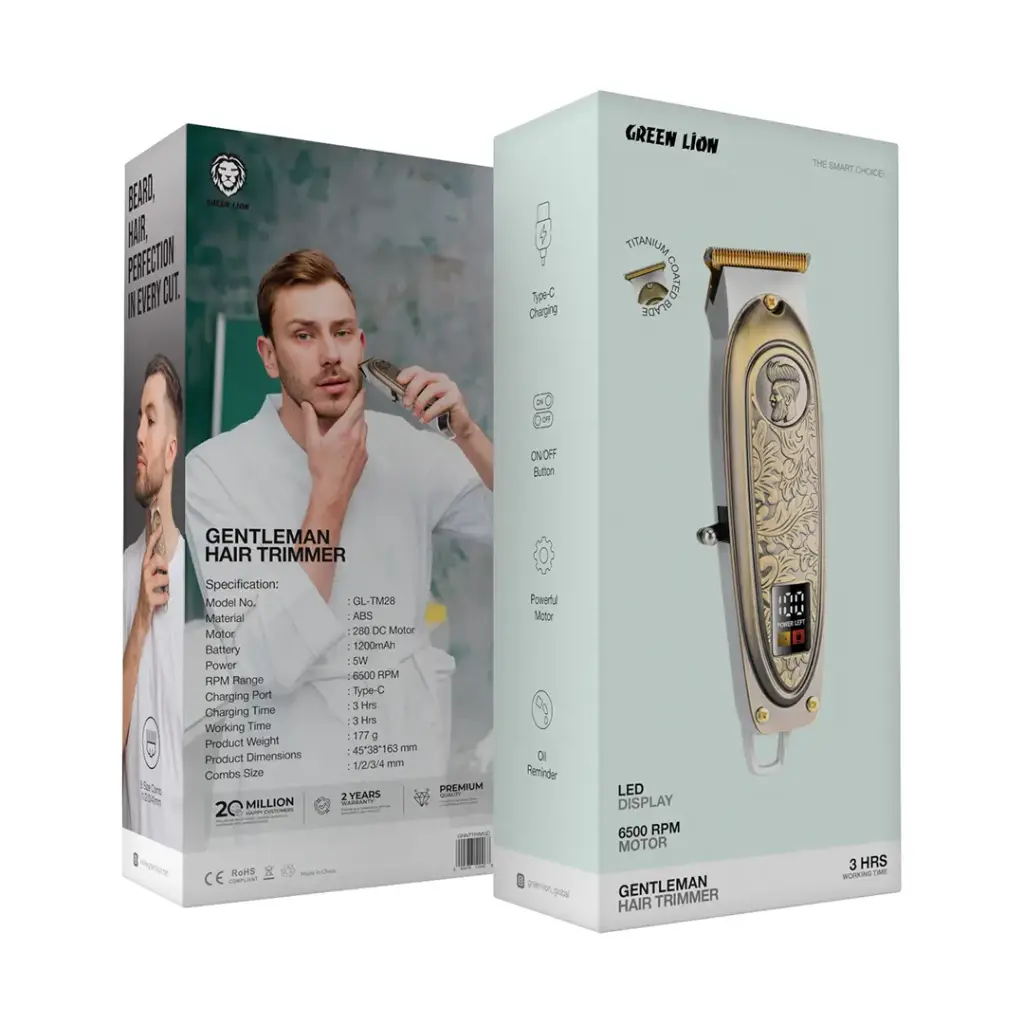 GREEN LION GENTLEMAN HAIR TRIMMER GOLD GNNTTRIMGD thumbnail 4