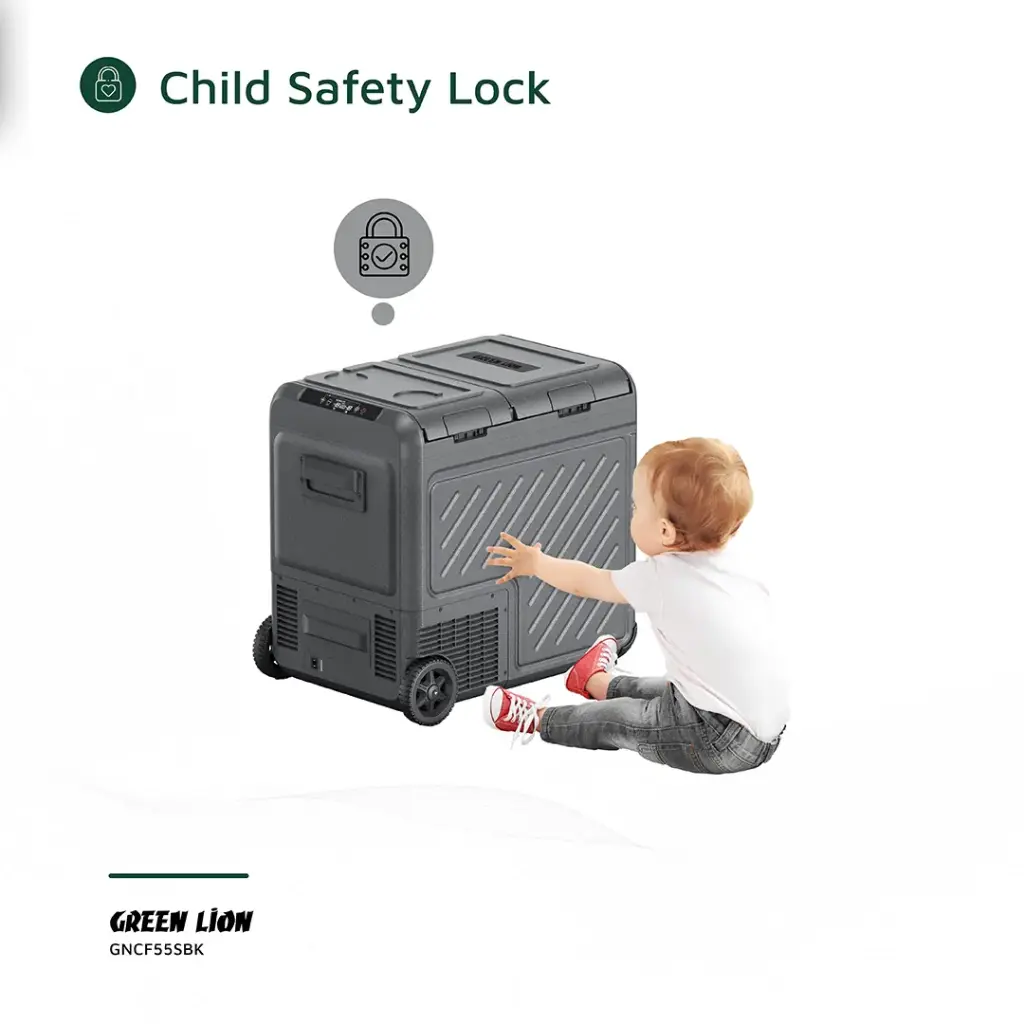 GREEN LION GCF-55 CAR FRIDGE BLACK GNCF55SBK thumbnail 2
