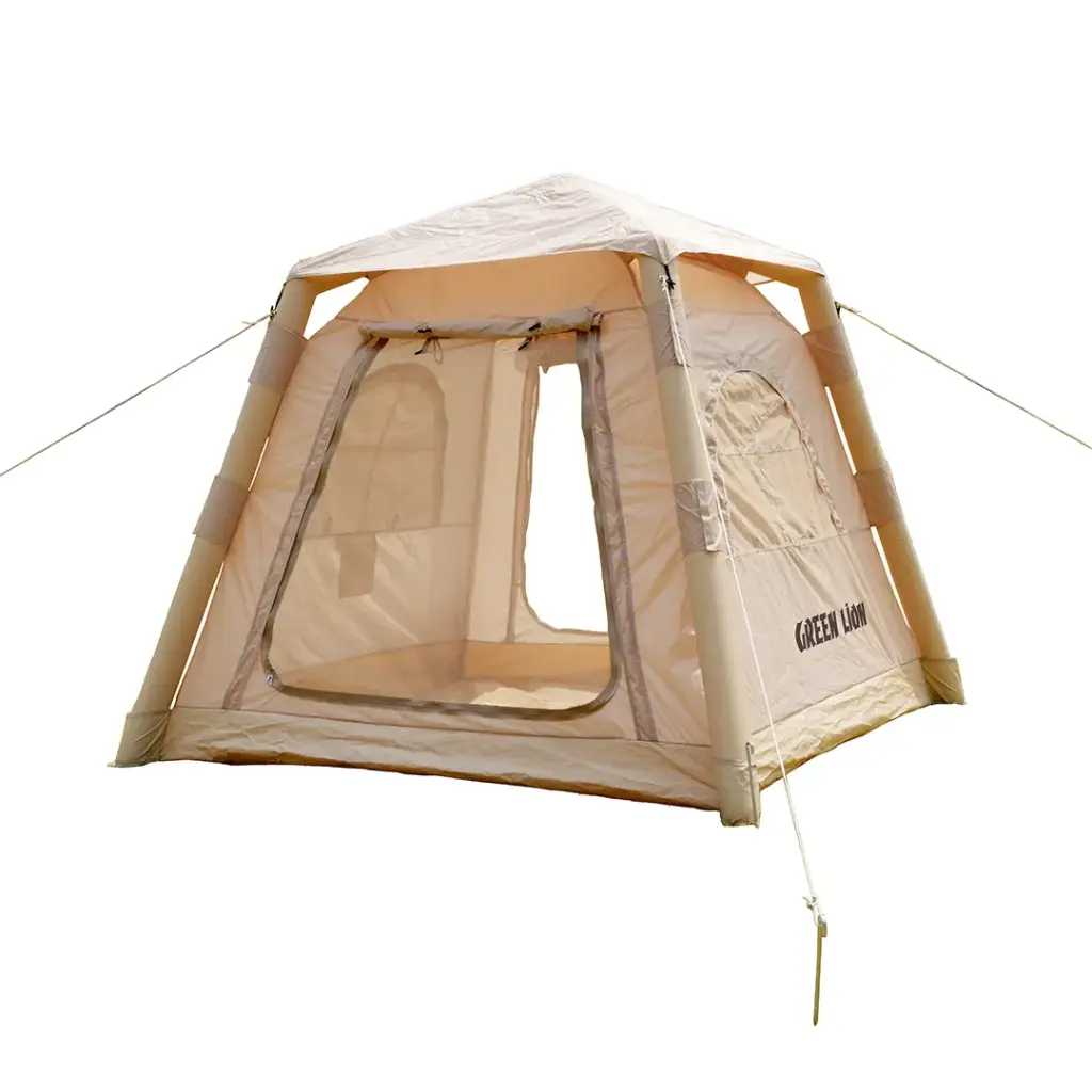 GREEN LION GT-3X INFLATABLE CAMPING TENT BEIGE GNGT3XINCTBG thumbnail 2
