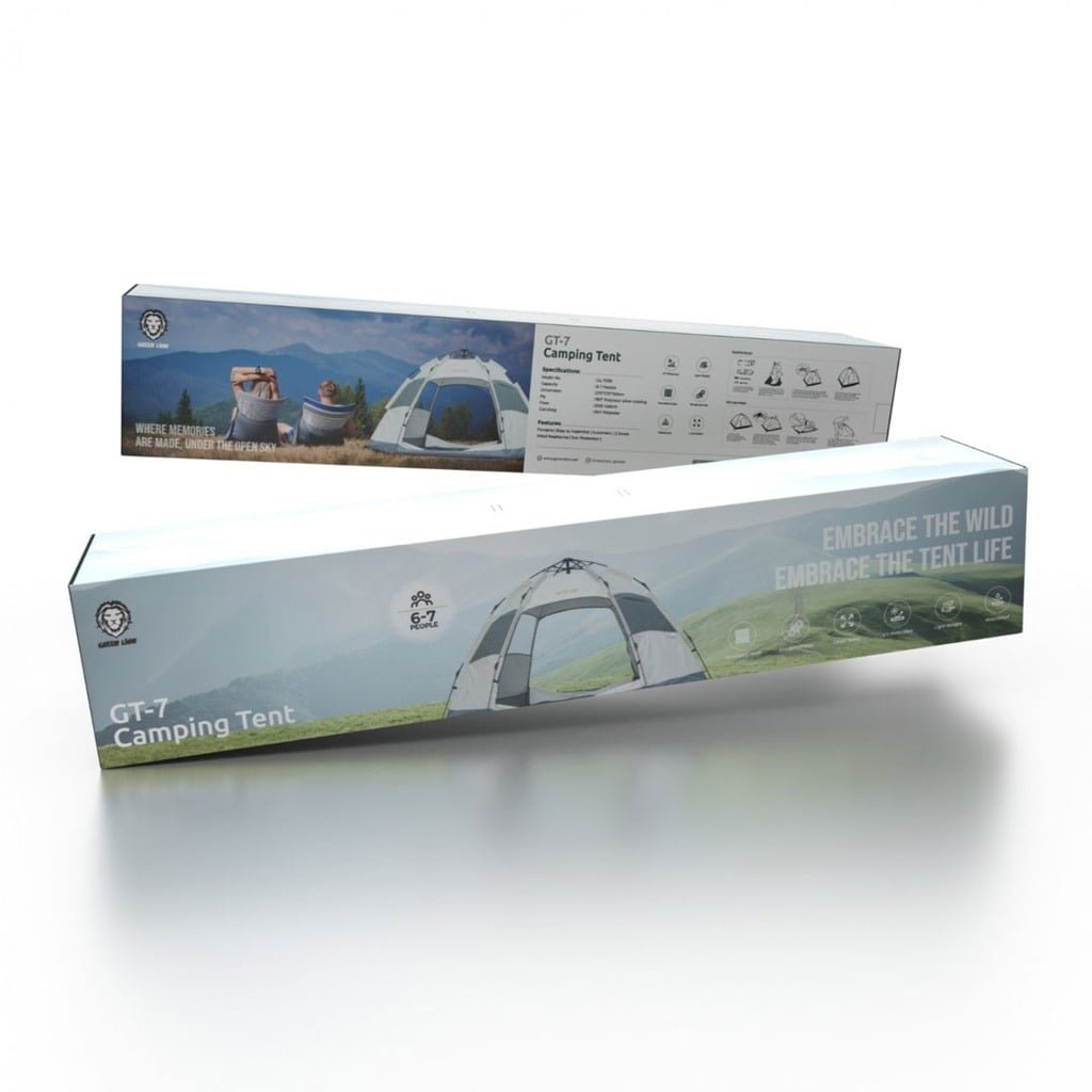 GREEN LION CAMPING TENT GT-7 BIEGE GNTNTGT7BG thumbnail 2