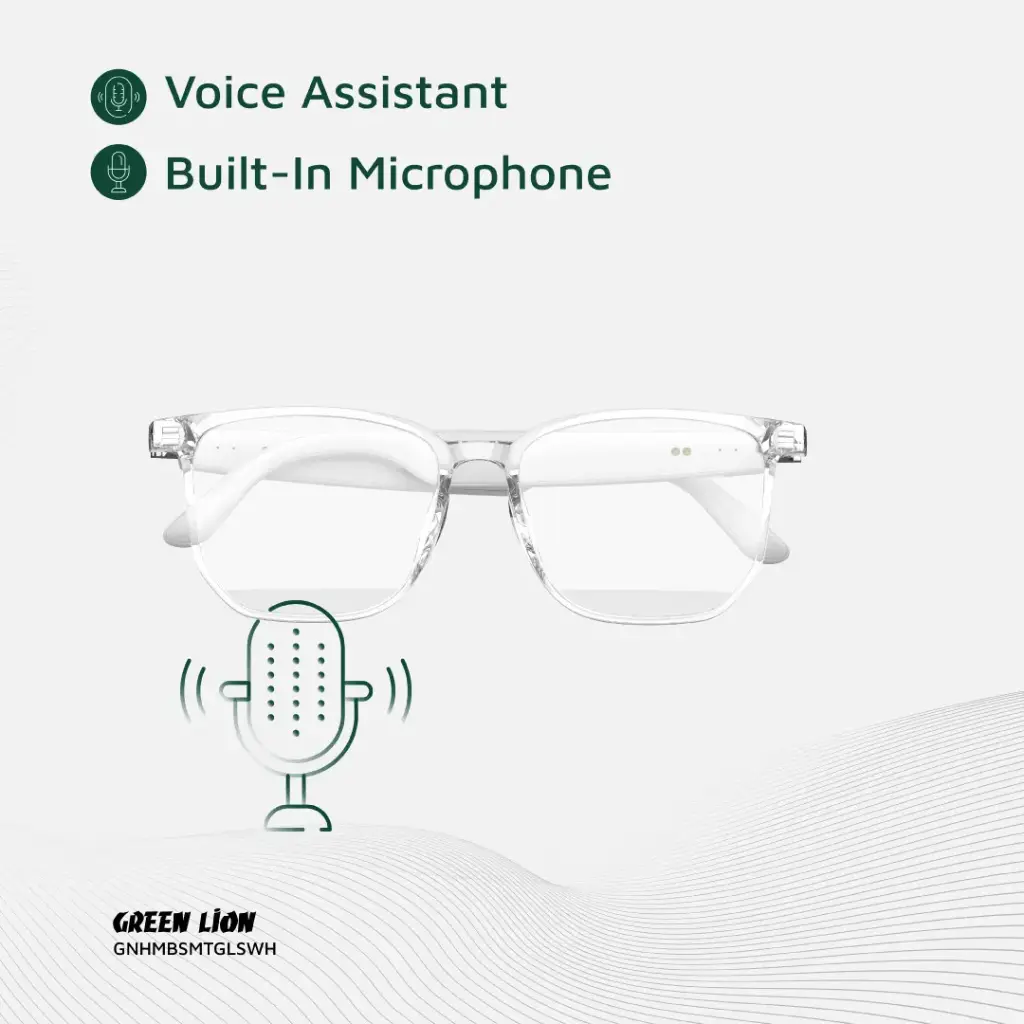 GREEN LION HAMBURG SMART GLASSES WHITE GNHMBSMTGLSWH thumbnail 6