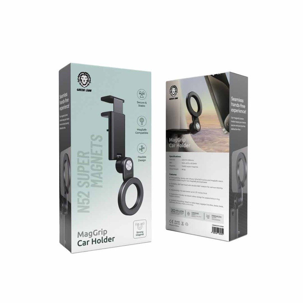 Green Lion Mag Grip Car Holder Black GNMGGPCHDBK thumbnail 2