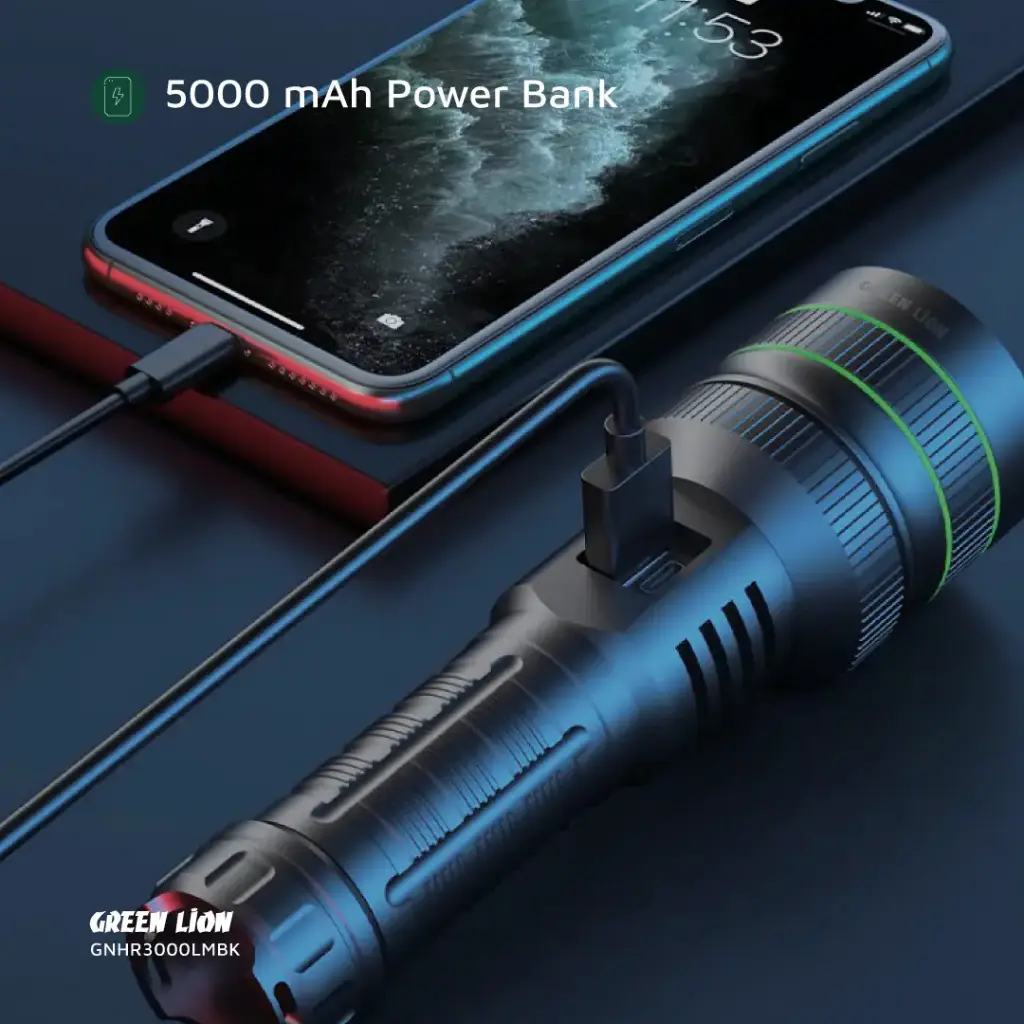 GREEN LION HYPER RAY PRO 3000LM BLACK GNHR3000LMBK thumbnail 7