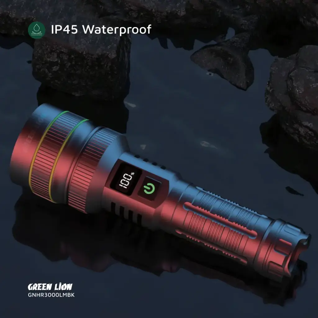 GREEN LION HYPER RAY PRO 3000LM BLACK GNHR3000LMBK thumbnail 6