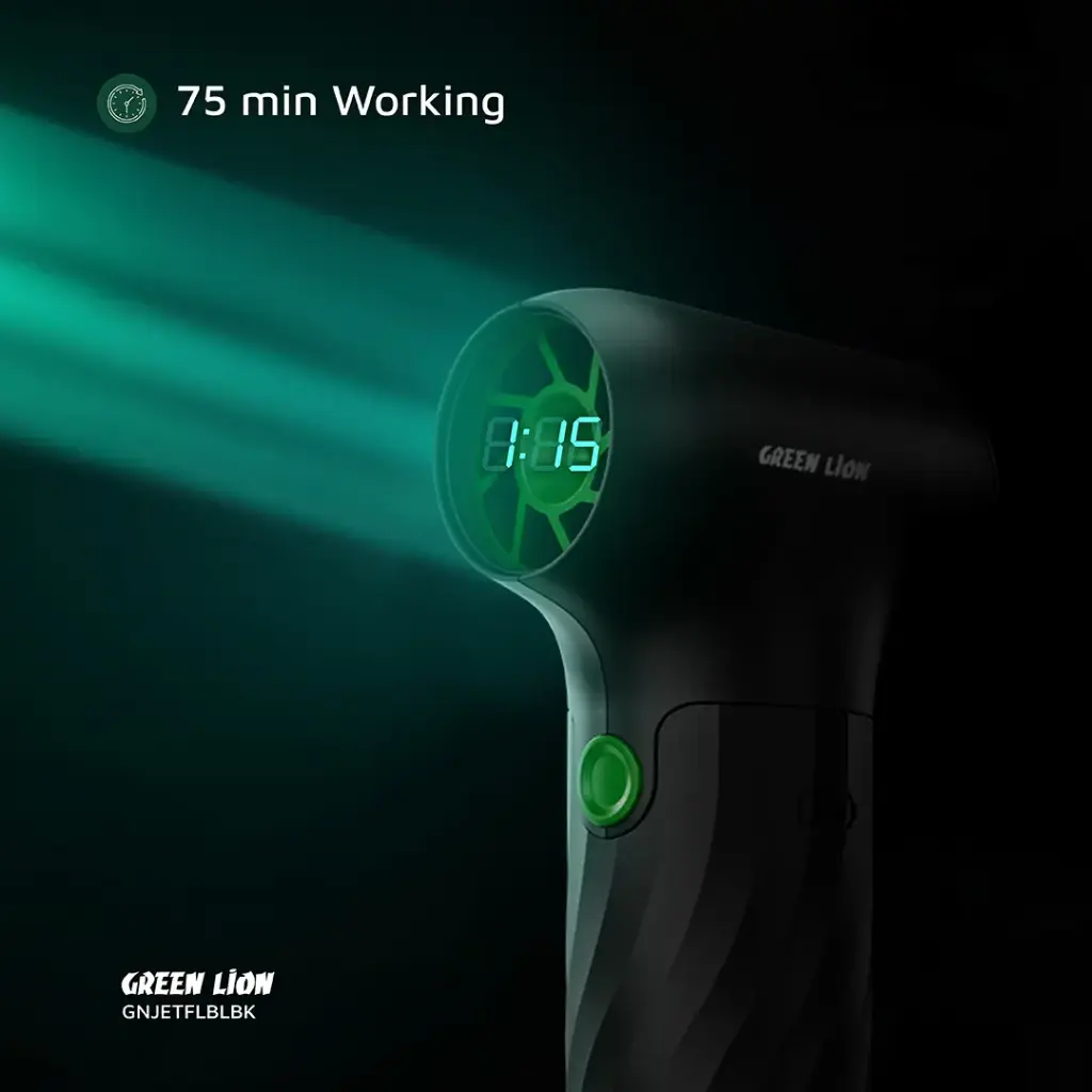 GREEN LION JETFLOW AIR BLOWER BLACK GNJETFLBLBK thumbnail 2