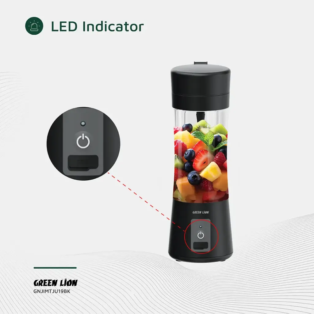 GREEN LION JUICE MATE PORTABLE JUICER 380ML WHITE GNJIMTJU19WH thumbnail 6