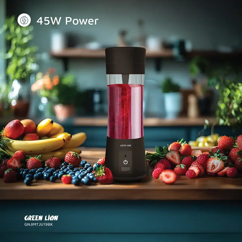 GREEN LION JUICE MATE PORTABLE JUICER 380ML BLACK GNJIMTJU19BK thumbnail 8