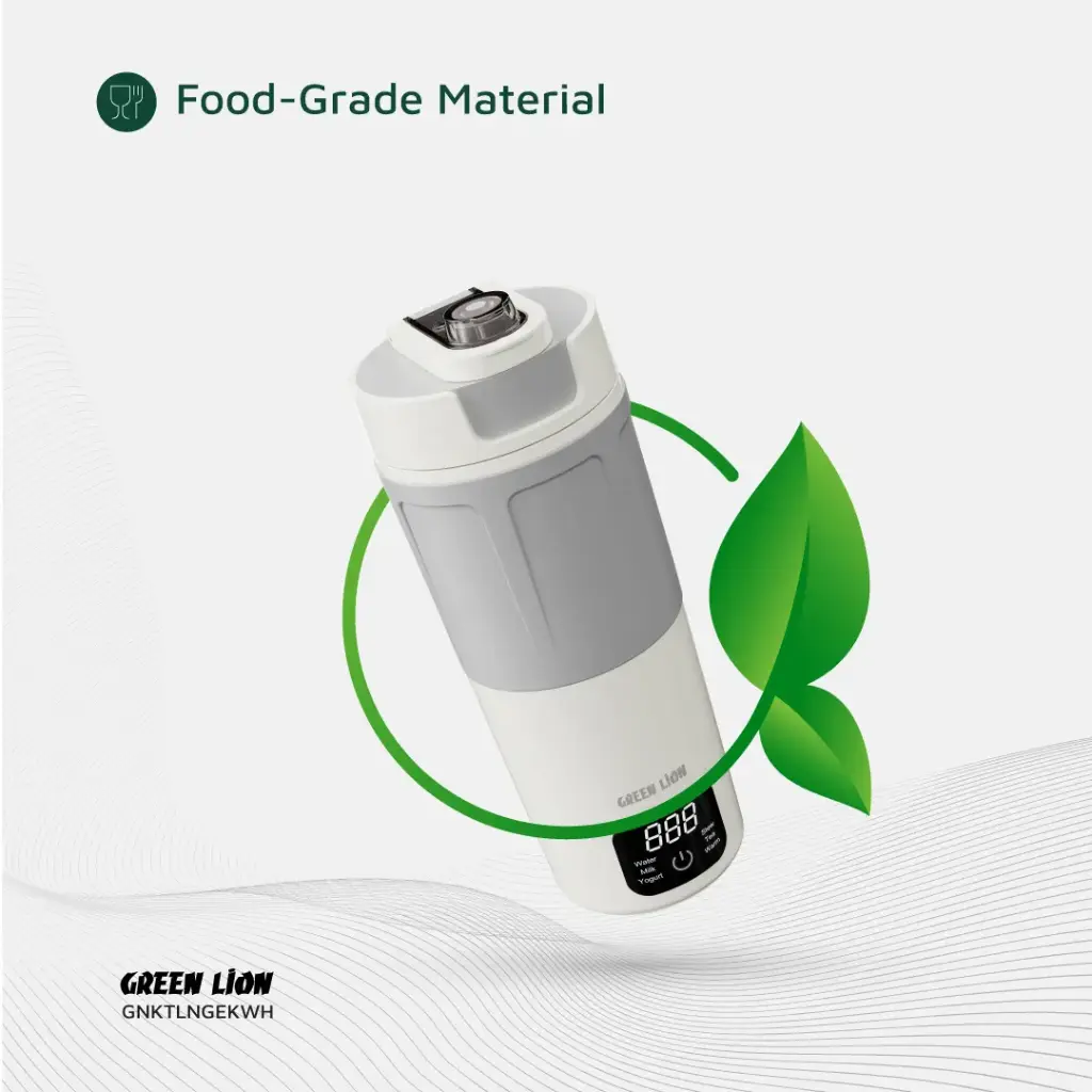 GREEN LION KETTLE & GO ELECTRIC KETTLE 600ML WHITE GNKTLNGEKWH thumbnail 3