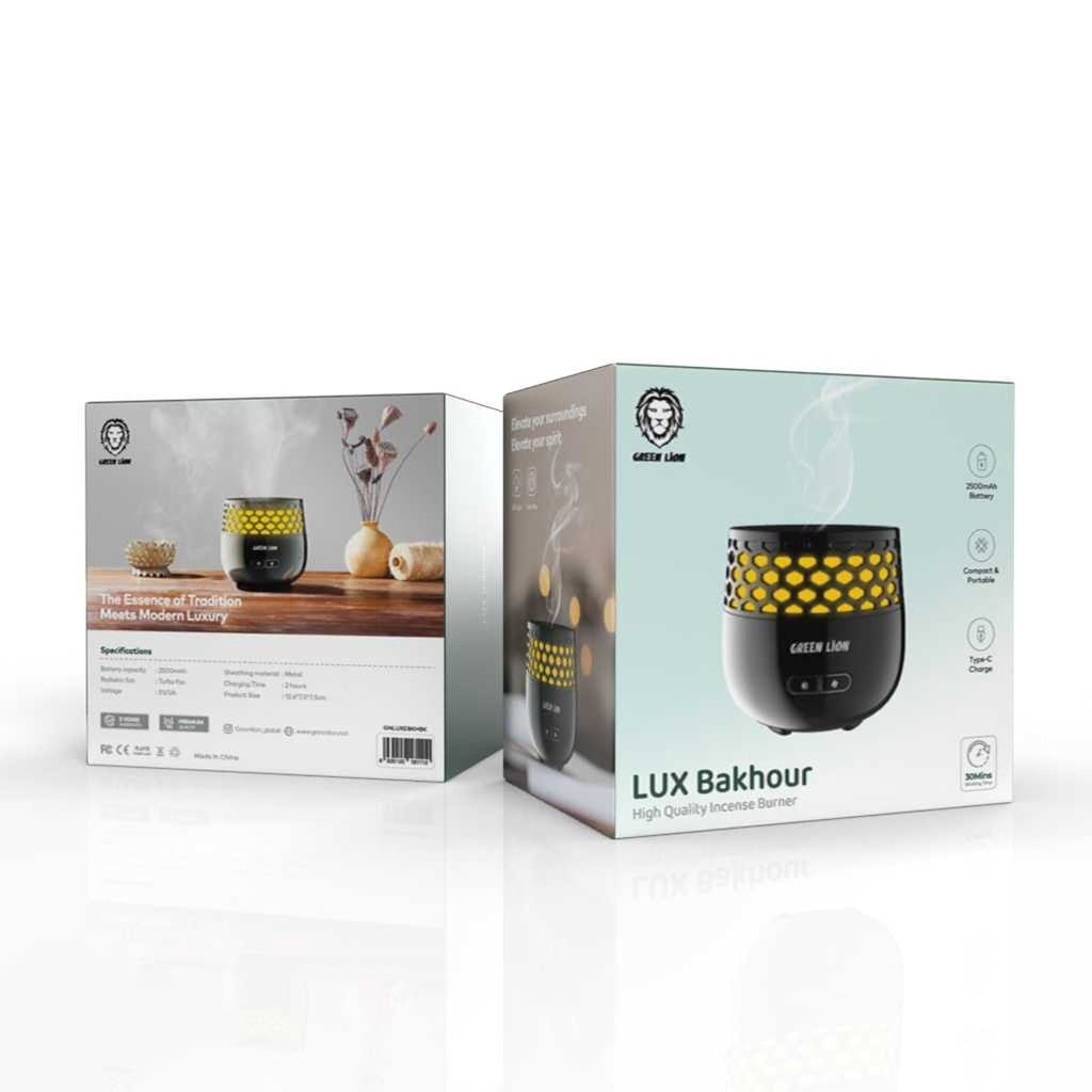 GREEN LION ALUX BAKHOOR INCENSE BURNER 2500mAH