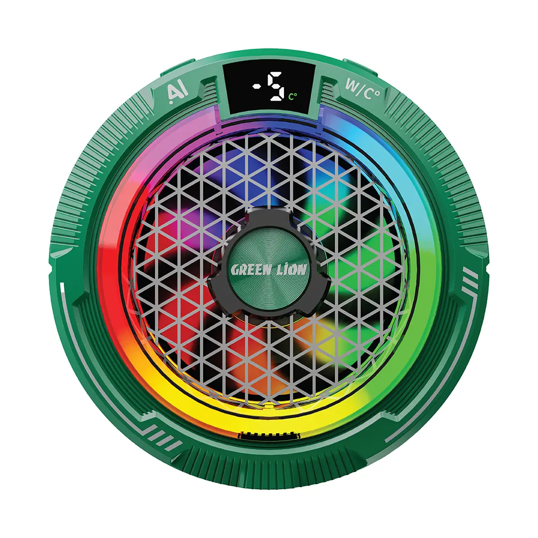 GREEN LION MAG FREEZE MAGNETIC PHONE COOLER GREEN GNMGFRCOLGN