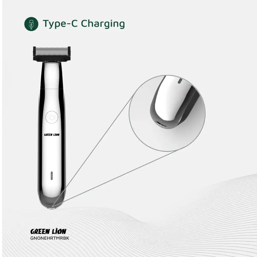 GREEN LION ONE BLADE PRO HAIR TRIMMER BLACK GNONEHRTMRBK thumbnail 8