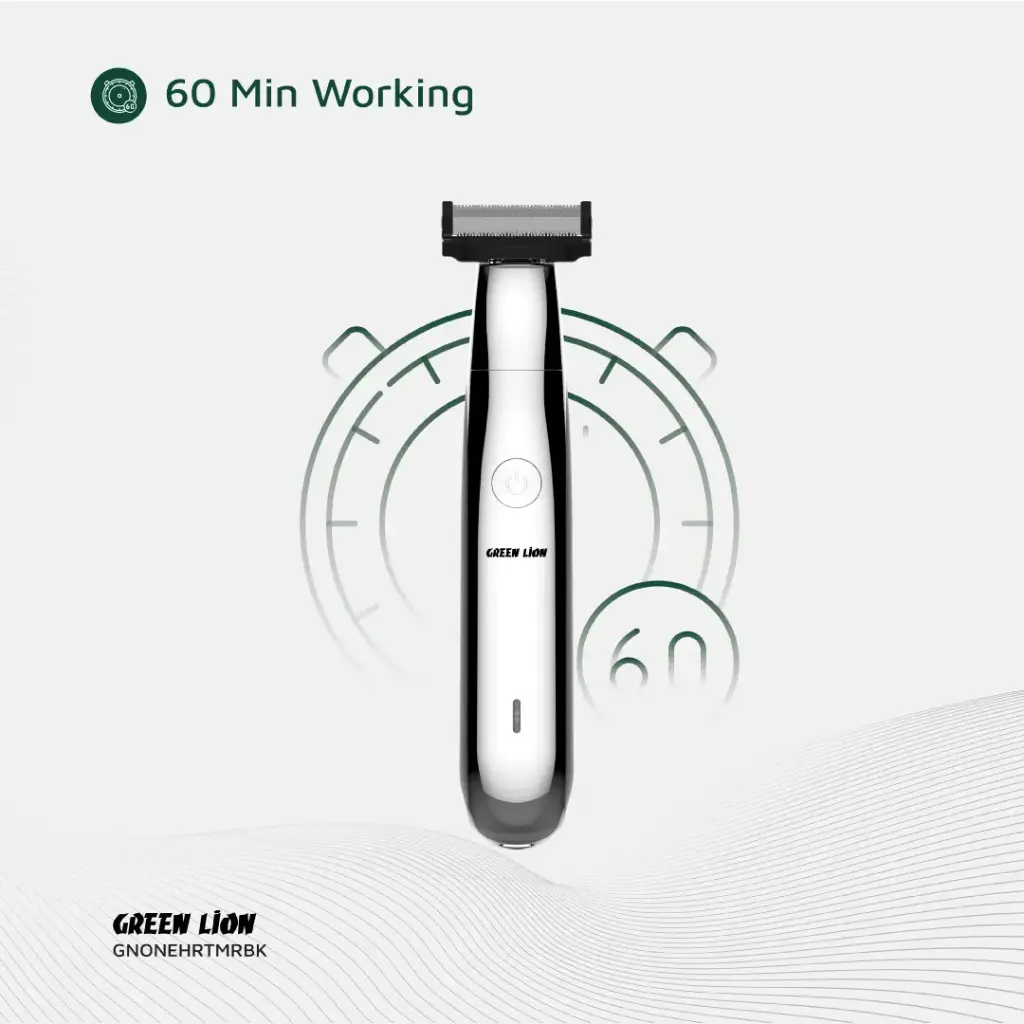 GREEN LION ONE BLADE PRO HAIR TRIMMER BLACK GNONEHRTMRBK thumbnail 6