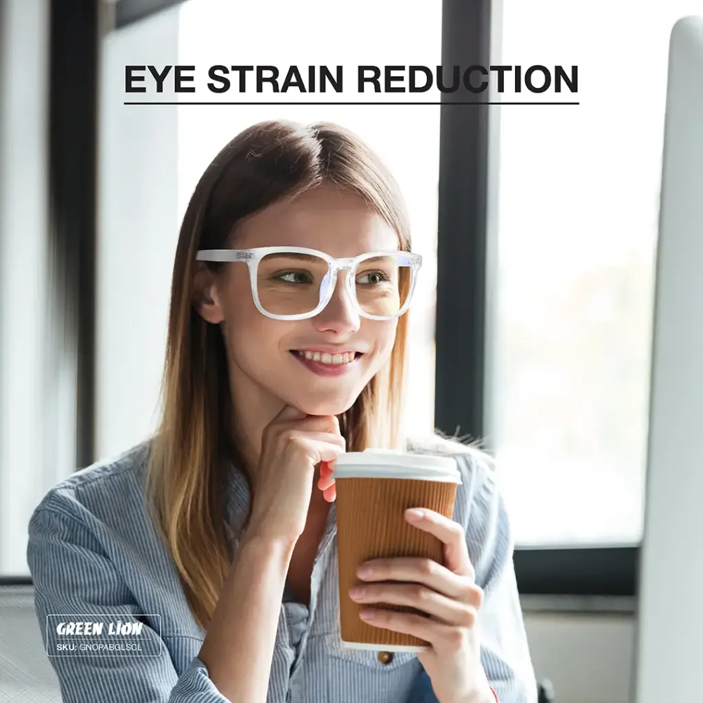 GREEN LION OPTIX ANTI-BLUE LIGHT EYEWEAR CLEAR GNOPABGLSCL thumbnail 5