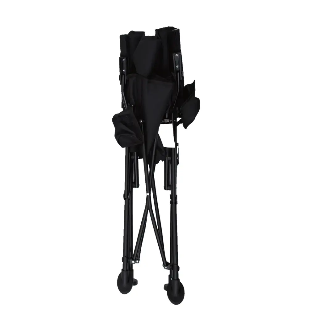GREEN LION OUTDOOR CAMPING CHAIR WITH CARRYING BAG BLACK GNOCMPCHRBK thumbnail 2