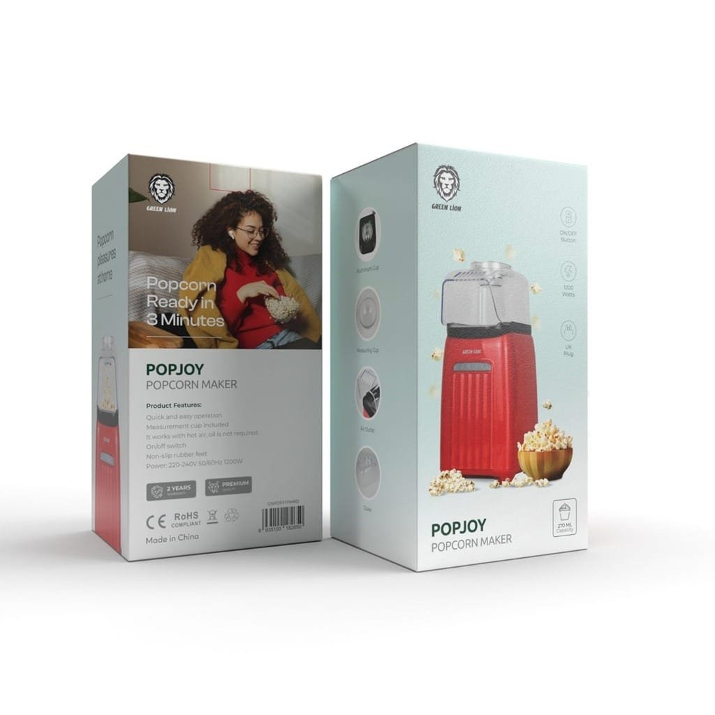 GREEN LION POP JOY POP CORN MAKER RED GNPOPGYPNRD thumbnail 2