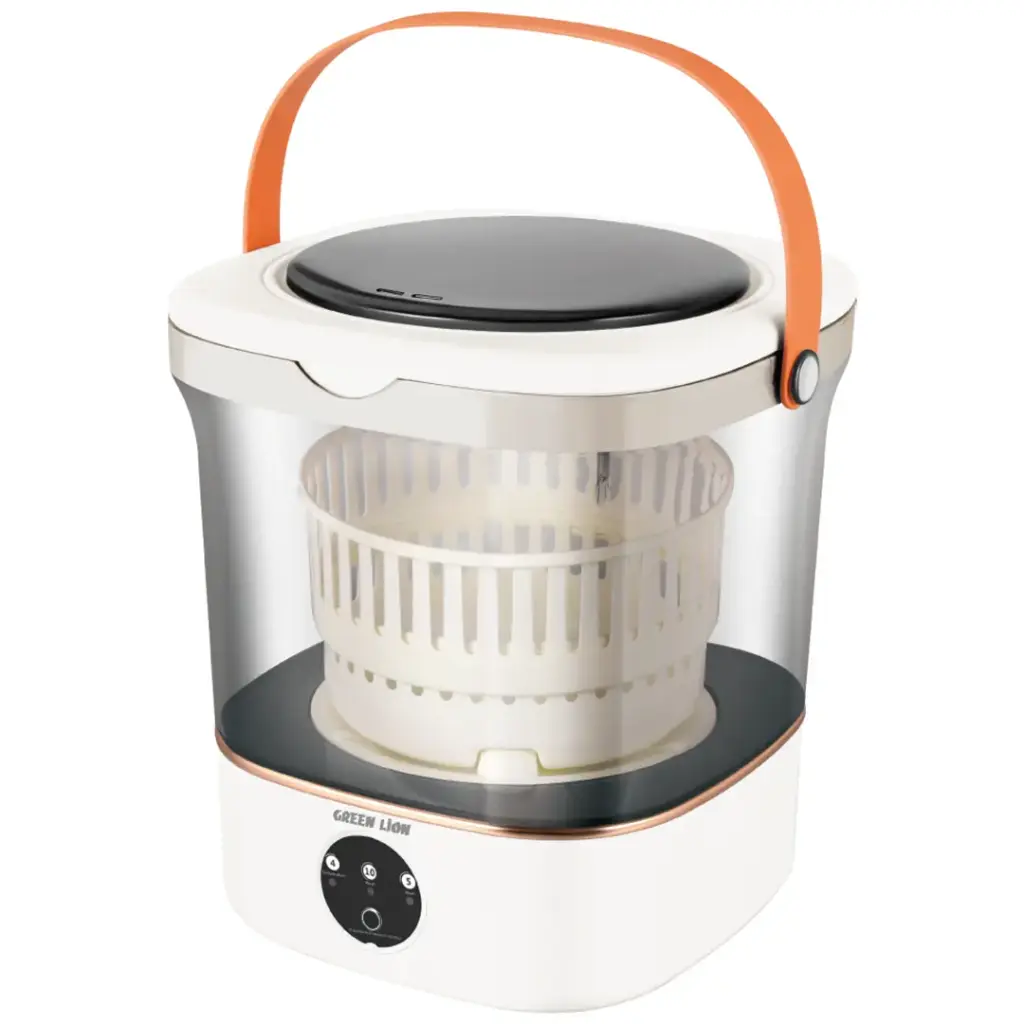 GREEN LION PORTABLE 12L WASHING MACHINE WHITE GNMIWASH12LWH thumbnail 2