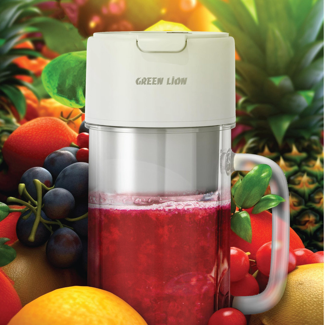 GREEN LION PORTABLE BLENDER MUG 2 WHITE GNPOBLNDR2W thumbnail 2