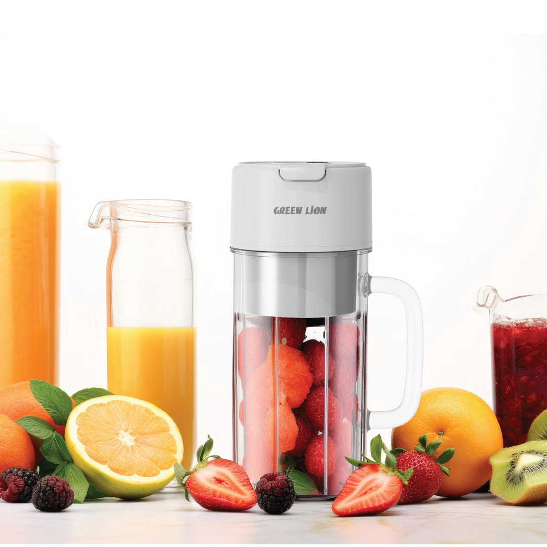 GREEN LION PORTABLE BLENDER MUG 2 WHITE GNPOBLNDR2W thumbnail 3
