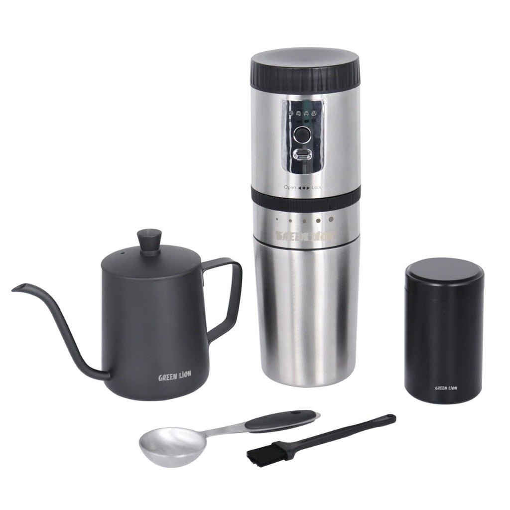GRION LION PORTABLE COFFEE MAKER GNPTCOFEMBK