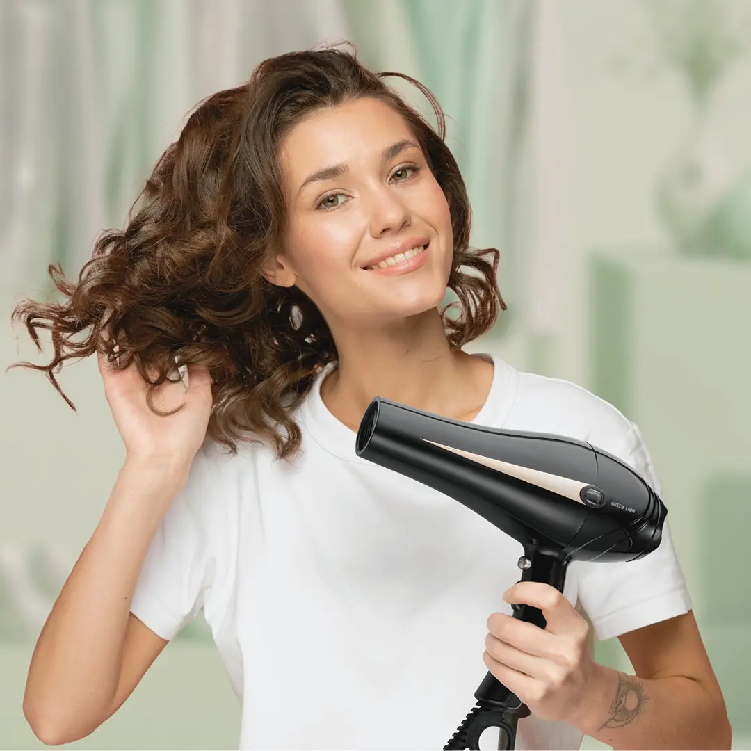 GREEN LION PROFESSIONAL HAIR DRYER 2000W BLACK GNPHAIRDRYBK thumbnail 2