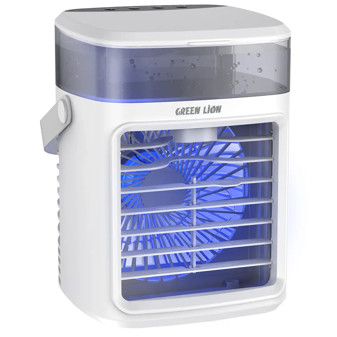 GREEN LION RECHARGEABLE AIR COOLER FAN WHITE GNREAC12COLWH