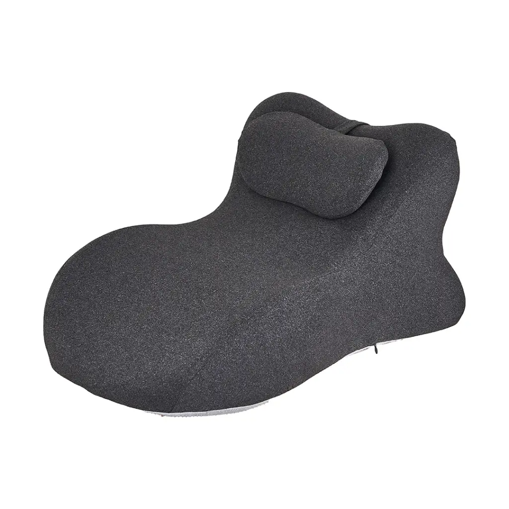 GREEN LION RELIEF WEDGE PILLOW 100% PE PREMIUM MEMORY FOAM BLACK GNRLFWDGPLWBK thumbnail 3